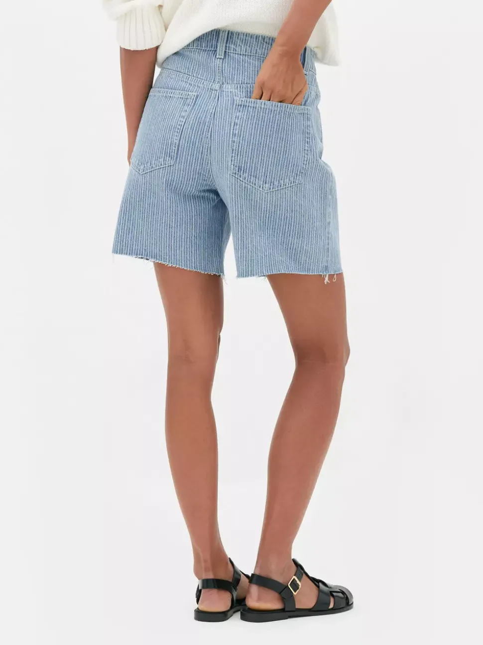 Szorty jeansowe boyfriend