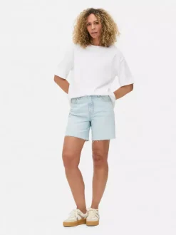 Szorty jeansowe boyfriend