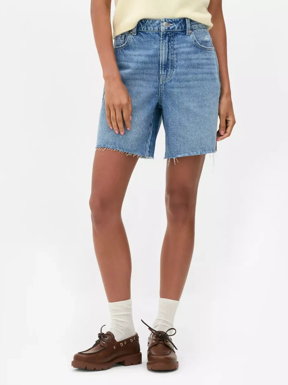 Szorty jeansowe boyfriend