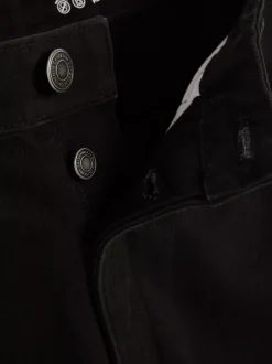 Szorty jeansowe z prostą nogawką