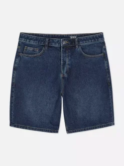 Szorty jeansowe z prostą nogawką