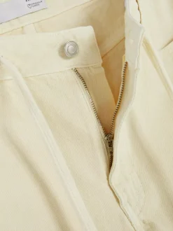 Szorty jeansowe z wiązaniem z przodu