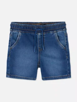 Szorty jeansowe ze sznurkiem