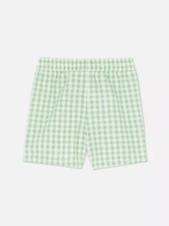 Szorty kąpielowe w kratkę vichy