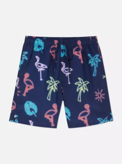 Szorty kąpielowe ze wzorem