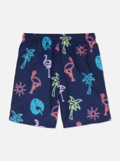 Szorty kąpielowe ze wzorem