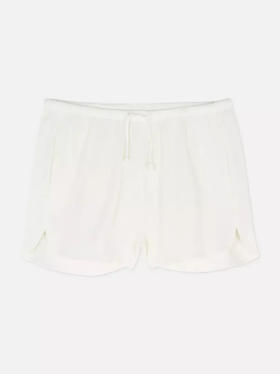 Szorty o waflowej teksturze