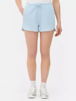 Szorty o waflowej teksturze