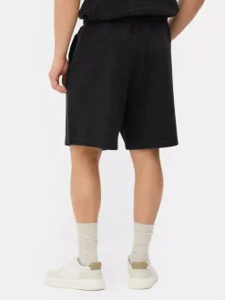 Szorty oversize o waflowej fakturze