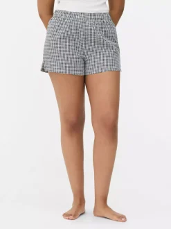 Szorty piżamowe w kratę