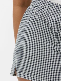 Szorty piżamowe w kratę