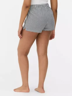 Szorty piżamowe w kratę
