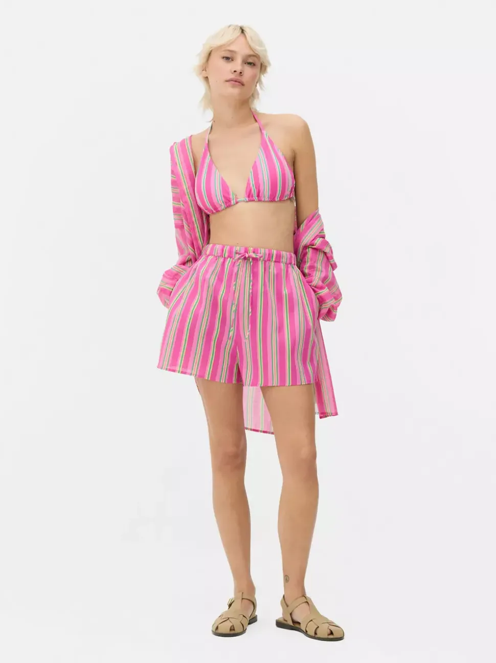 Szorty plażowe z nadrukiem