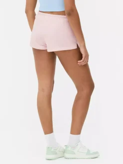 Szorty z dżerseju wiązane w pasie