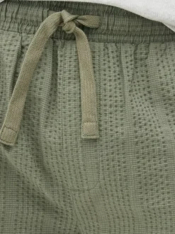 Szorty z tkaniny seersucker, część zestawu