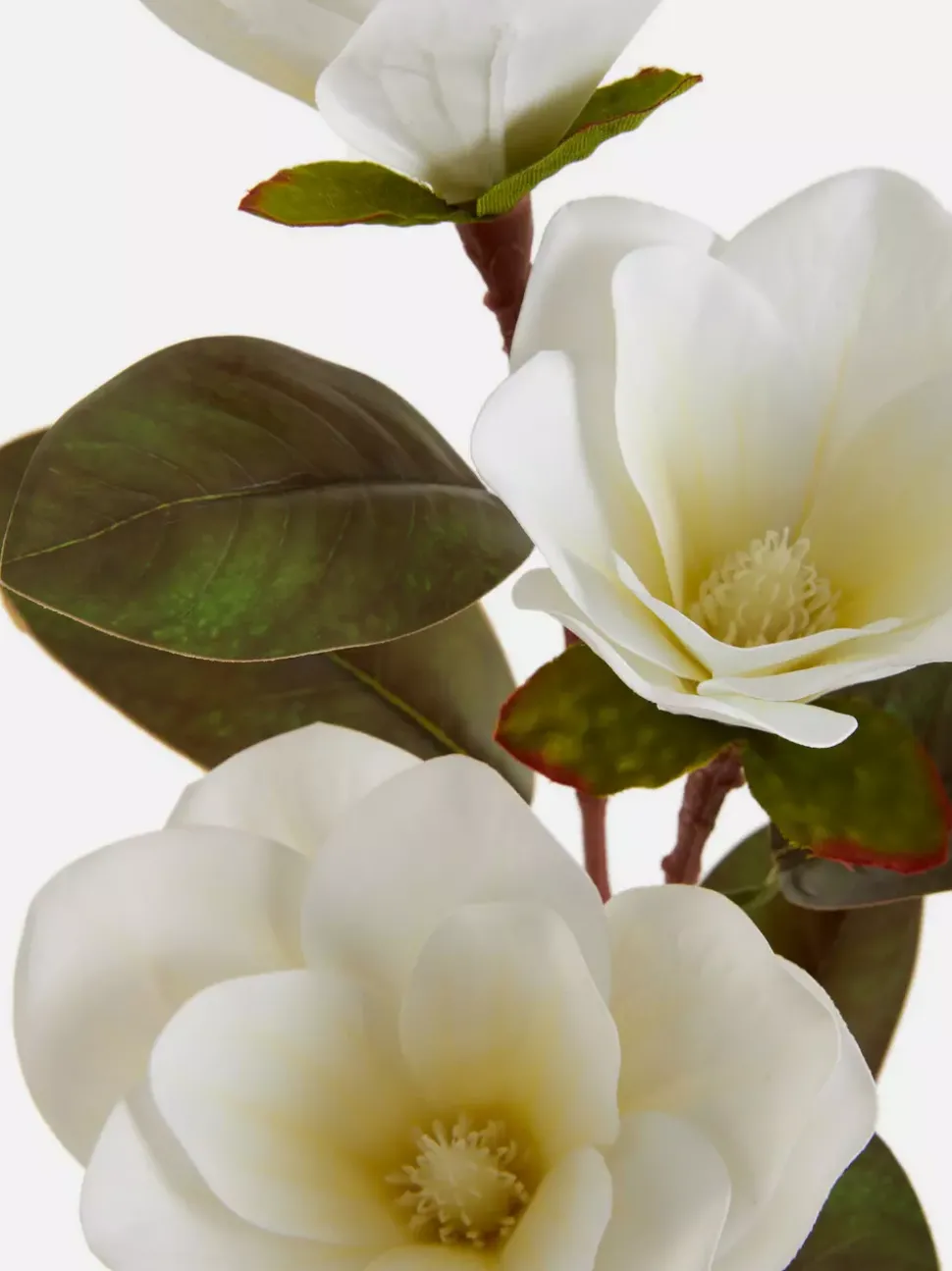 Sztuczna magnolia na pojedynczej łodydze