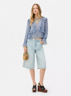 Szyfonowa bluzka Rita Ora