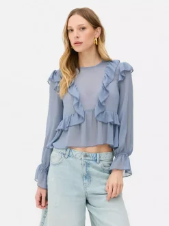 Szyfonowa bluzka Rita Ora