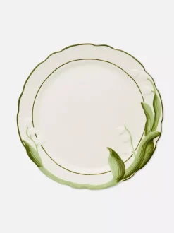 Talerz obiadowy w lilie