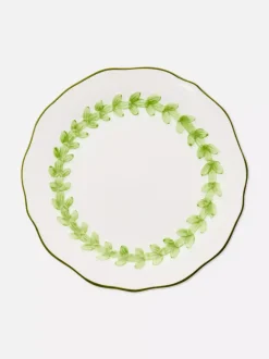 Talerzyk z wytłoczonym motywem liści