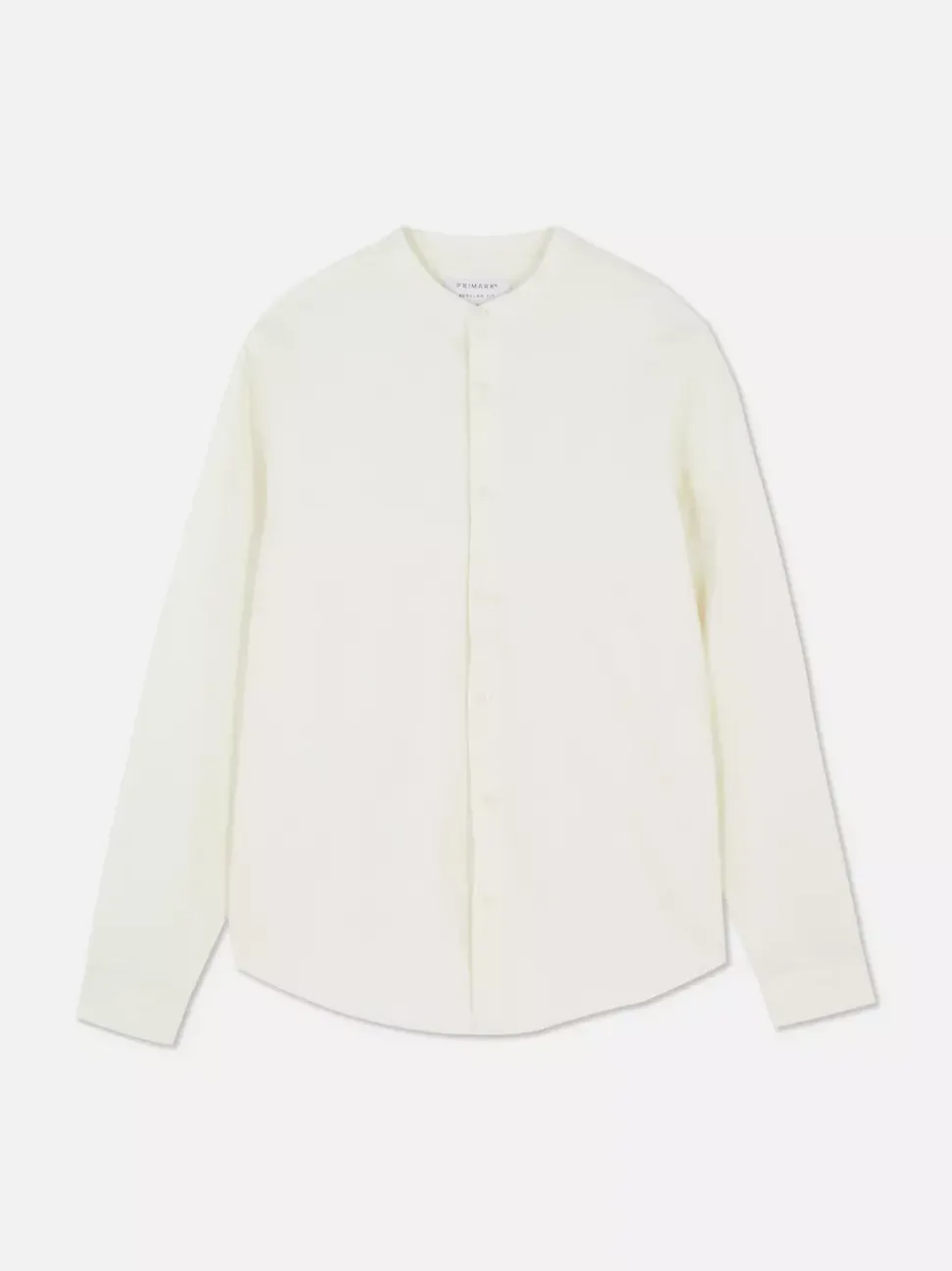 Teksturowana koszula ze stójką