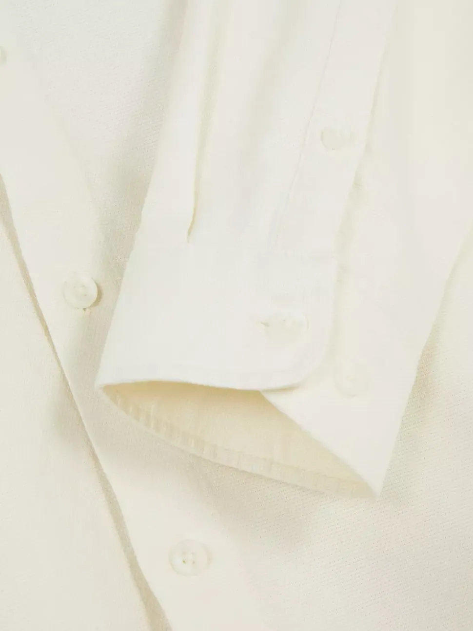 Teksturowana koszula ze stójką