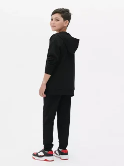 Teksturowane spodnie dresowe