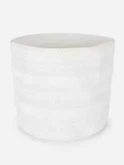 Teksturowany miękki kosz do przechowywania