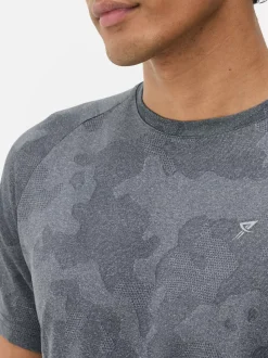 Teksturowany T-shirt treningowy