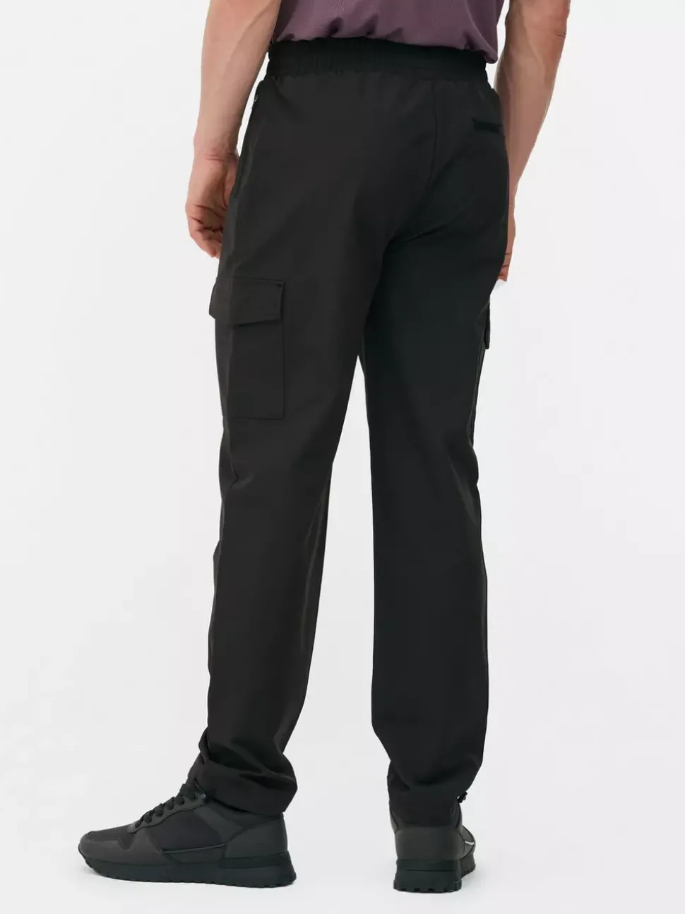 Tkane bojówki dresowe