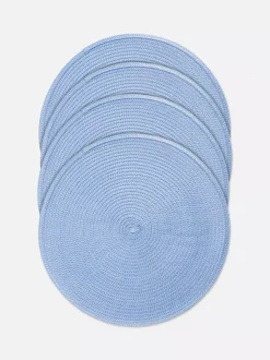 Tkane podkładki na stół, 4 szt.