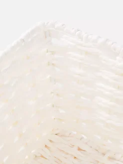 Tkany koszyk z papierowej wikliny