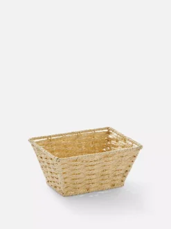 Tkany koszyk z papierowej wikliny