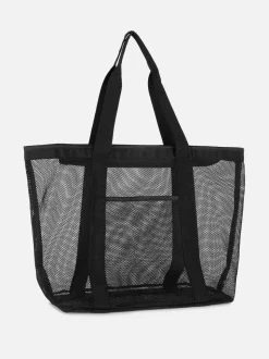 Torba plażowa z siateczki