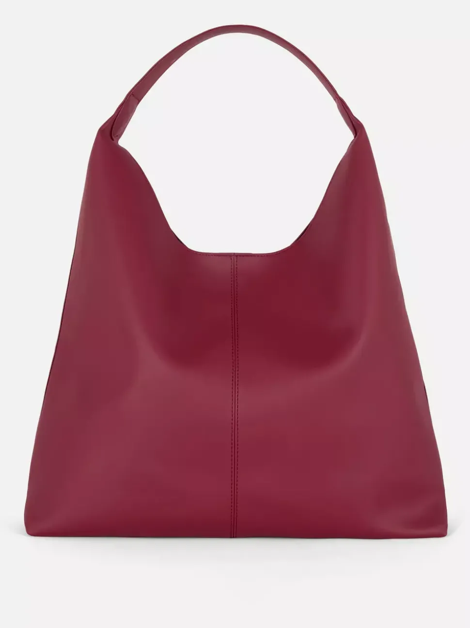 Torba shopper typu worek ze sztucznej skóry