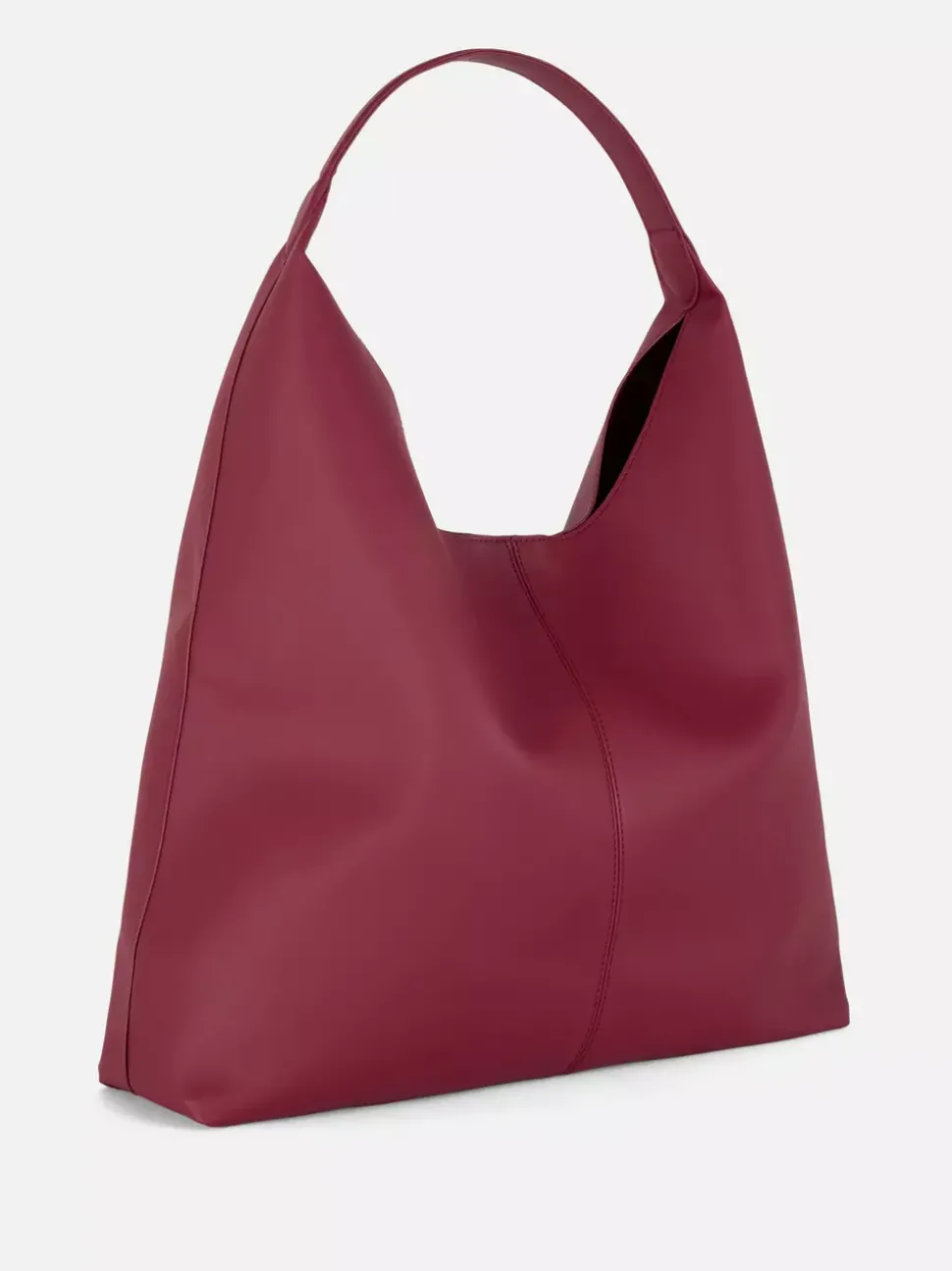 Torba shopper typu worek ze sztucznej skóry