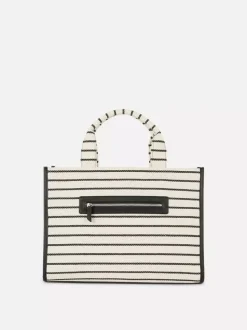 Torba shopper w paski Paula Echevarría