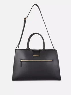 Torba shopper ze sztucznej skóry