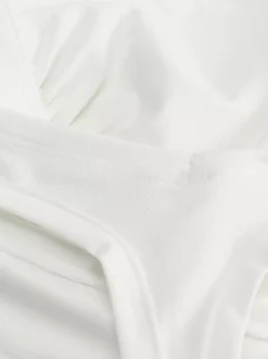 Trójkątny biustonosz i stringi z mikrofibry