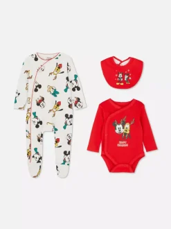 Trzyczęściowy komplet niemowlęcy z motywem Disneya