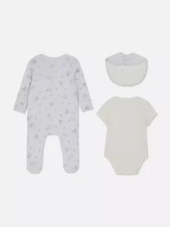 Trzyczęściowy komplet z Kubusiem Puchatkiem