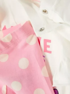 T-shirt i spodnie z motywem Disneya, komplet