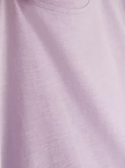 T-shirt o nieregularnym splocie z krótkim rękawem