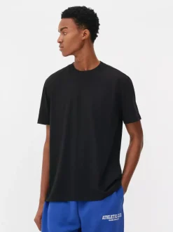 T-shirt o regularnym kroju z okrągłym dekoltem