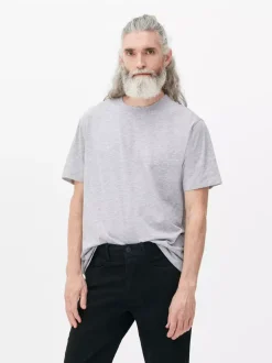 T-shirt o regularnym kroju z okrągłym dekoltem