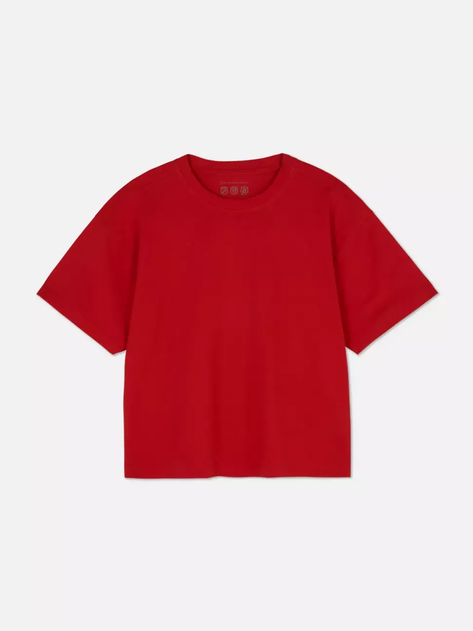 T-shirt oversize o kwadratowym kroju