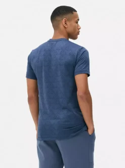 T-shirt z żakardowym nadrukiem Kappa x Primark