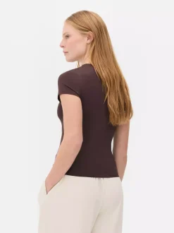 T-shirt z efektem drugiej skóry