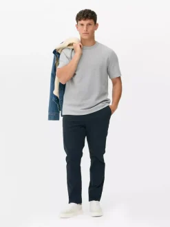 T-shirt z fakturą plastra miodu