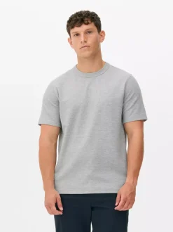 T-shirt z fakturą plastra miodu